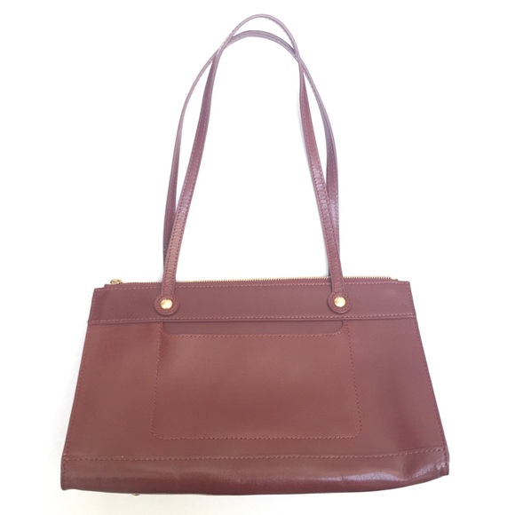Hobo PALOMA leather baguette shoulder bag BROWN - Picture 4 of 7
